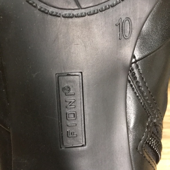 Fioni Faux Leather Peep Toes shoes - size 10 - Picture 6 of 11